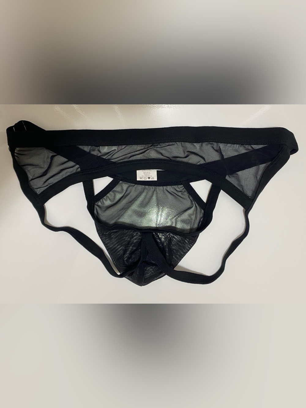 NWT! Andrew Christian Jumper Jock MED Black 🥵